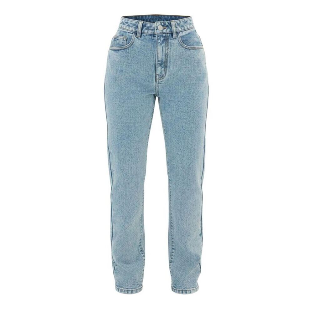 I Saw It First Womens/Ladies Light Wash 5 Pockets Jeans / Mid Wash